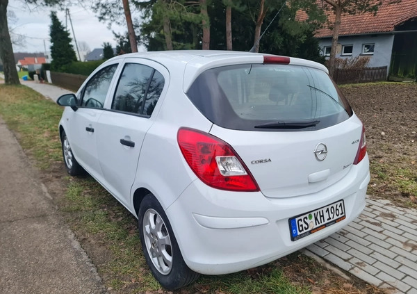 Opel Corsa cena 13900 przebieg: 208000, rok produkcji 2011 z Chojnice małe 254